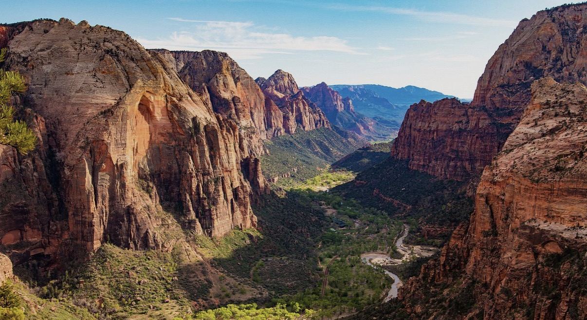 Zion Canyon overlook, Southern Utah