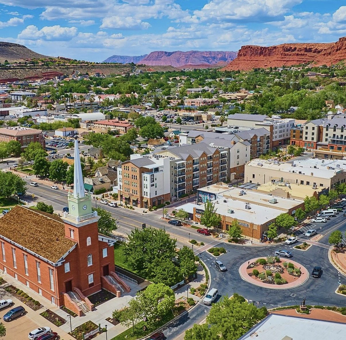 Historic downtown St. George, Utah